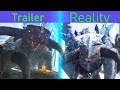 ARK Trailer vs Reality