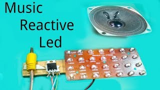 How To Make Music Reactive Led's | Using Tip 31 Transistor