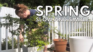 SPRING EPISODE 2: Garden prep  + Car clean out + my weird 2 purse method 👜👜