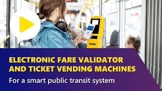 Electronic Fare Validator and Ticket Vending Machines | Modeshift