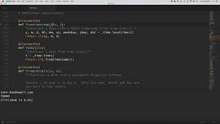 Python OOP Tutorial 3 classmethods and staticmethods
