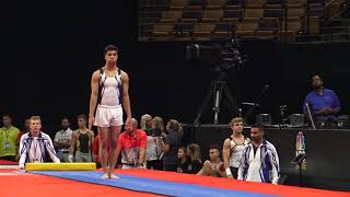 Jeremy Bischoff - Vault – 2018 U.S. Gymnastics Championships – Junior Men Day 2