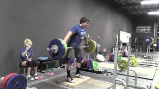 Commentary 4: Halting Snatch Deadlift on Riser with Commentary by Greg Everett