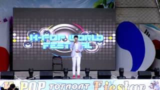 K-Pop World Festival 2014 지역예선 몽골 보컬 1위 우승자