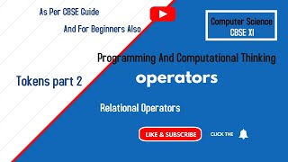 Relational operators in python | Python for beginners in hindi | python tutorial in hindi | python