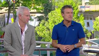Wilander vs McEnroe, Djokovic as the "best clay court player of all time"