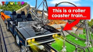 This may be the BEST Roller Coaster Train ever...