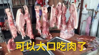 四川内江猪肉价格太吓人，看看今天才卖多少钱1斤，大吃一惊！