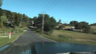 Targa Tasmania 2011, TS01-Lilydale in our 1973 Mach 1 Mustang