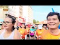 lần đầu khương dừa chạy marathon cự ly 10 km về đích trong tốp đầu khiến các đệ tử ngỡ ngàng