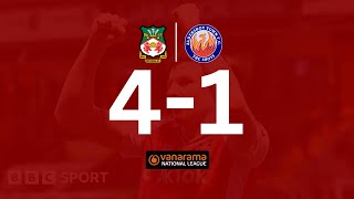 WREXHAM DISMANTLE ALDERSHOT TOWN !!!!!
