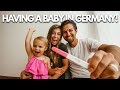 WE'RE HAVING A BABY (in Germany!) | Finding out we are pregnant + telling family! 🇩🇪 👶