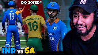 PLAYING INDIA vs SOUTH AFRICA T20I in Cricket 22