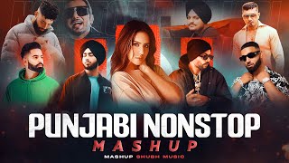 Nonstop Punjabi Mashup 2024 | Shubh ft. Sonam Bajwa | Nain Tere Chain Mere Jukebox | SHUBH Music
