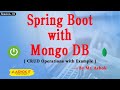 Spring Boot with MongoDB | Session - 01 | Ashok IT