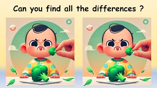 Spot the Difference Challenge! Try to find them all #6