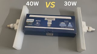 PHILIPS LED T Bulb (40W Vs 30W)