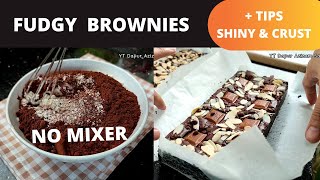 RESEP FUDGY BROWNIES LOYANG 20X10