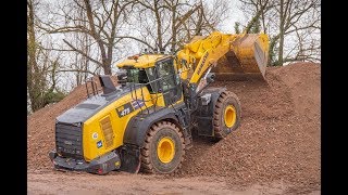 Komatsu WA475-10 in action! | NV Pieters | Wheelloader