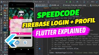 Speedcode - Login and Profile Screen