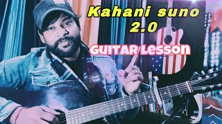Kahani Suno 2.0 guitar Complete lesson by Keshav Raj #kahanisuno #kahanisuno2.0