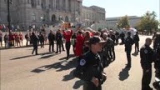 Fonda, Waterston arrested in climate protests