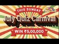 go millionaire july quiz carnival