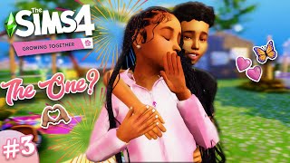 MEET OUR "BOYFRIEND"🥰!!  // The Sims 4: Growing Together Ep. 3 — Let's Play
