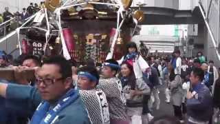 2014年　茅ヶ崎大岡越前祭神輿渡御（メイン通）