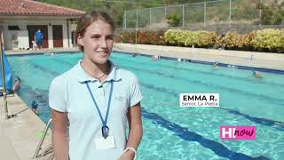 La Pietra Senior and 6th grade swim team featured on HI Now