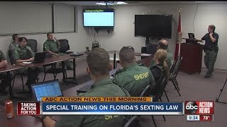 Pasco County deputies train for updated 'sexting' law