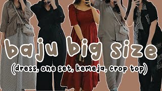 SHOPEE HAUL BANYAK BAJU BIG SIZE