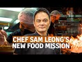 Cancer survivor chef Sam Leong designs menu for hospital patients