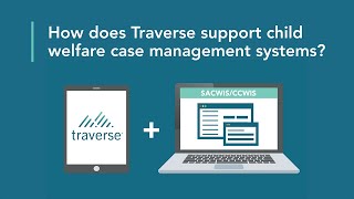 How does Traverse support child welfare case management systems?