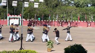 jammu and kashmir police brass band  25th poo police band competition Nagaland