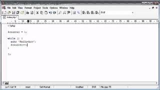 Beginner PHP Tutorial - 25 of 200 - while Loop (www.dynamicwebart.com)