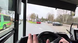 BÜR4 Büren, Alte Post - Ringelstein, Eichenweg #busdriver #büren #paderborn #bvo