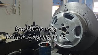 custom velg Honda Odyssey R16