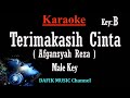 Terimakasih Cinta (Karaoke) Afgansyah Reza Nada Pria/ Cowok/ male key B