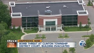 Bomb Threat At Courthouse
