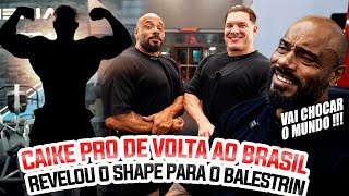 CAIKE PRO STÁ DE VOLTA AO BRASIL - REVELOU O SHAPE PARA O JULIO BALESTRIN !!!