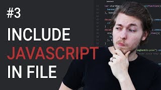 3: (UPDATED 2018 COURSE IN DESC!!!) How To Include JavaScript On A Website | JavaScript Tutorial