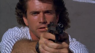 Lethal Weapon: Riggs takes out Bad guy at a School in Los Angeles in the 90's.
