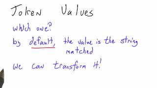 Token Values - Programming Languages