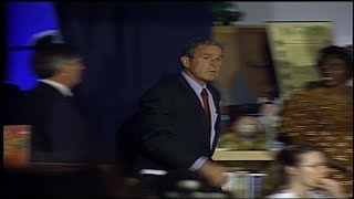 President George W. Bush delivers address on 9/11 from Sarasota school