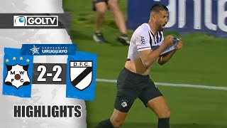 HAZAÑA CON 2 GOLES SOBRE EL FINAL | Wanderers 2 - 2 Danubio | GOLES | Primera División de Uruguay