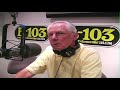 meet former baseball great buddy harrelson at the b 103 fm studios