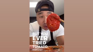 Tomato KIMCHI?!! 🍅🔥👨🏻‍🍳