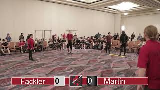 CombatCon 2022 HEMA Longsword Tier 1 Bronze Finals