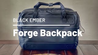 Black Ember Forge レビュー - 拡張可能で耐候性のあるコンバーチブル EDC / テック バッグ